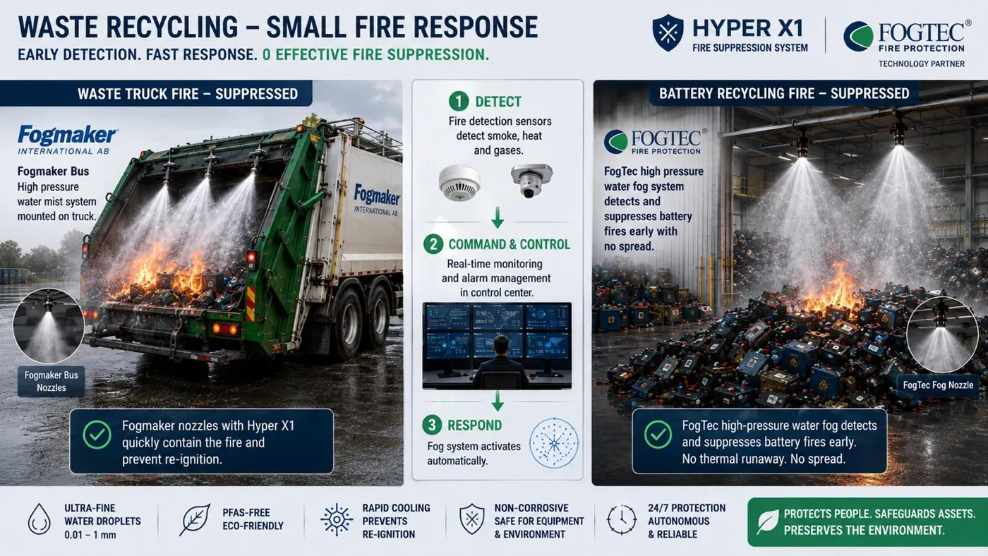 360° RiskShield Anwendung: Abfall & Recycling
